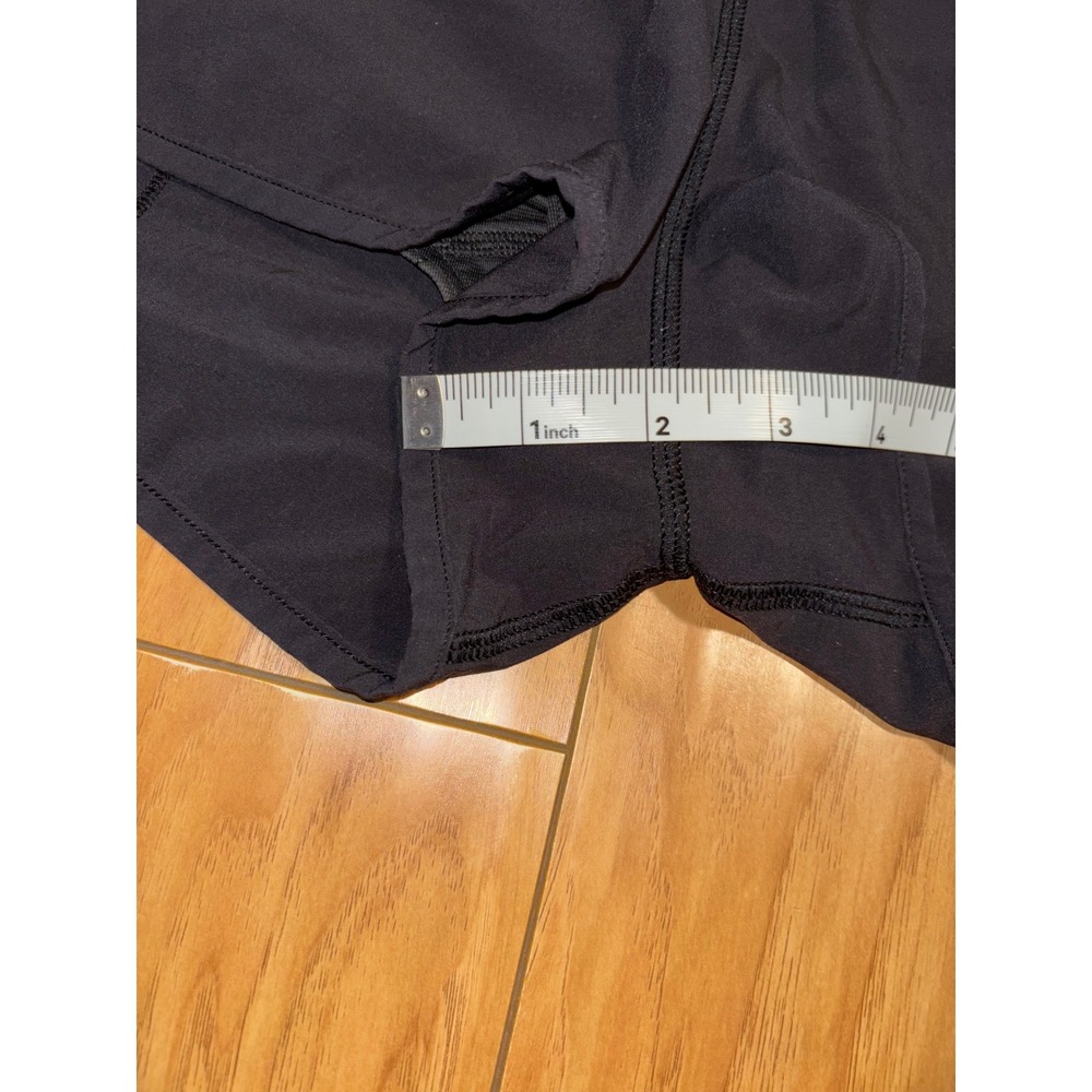 Lululemon Speed Up Low Rise Shorts Black 2" Inseam Size 4 Mini Running Vintage - Picture 7 of 9